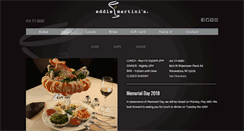 Desktop Screenshot of eddiemartinis.com